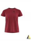 Fafne SS Tee Dark Russet Woman 20635W01 224 - KLATTERMUSEN - BALAAN 2