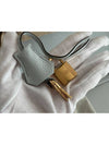 Blue Pale Clemence Kelly 28 Gold Plated U H024979CC08 - HERMES - BALAAN 9