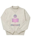 SW0003FA A3M56E 23EC MOBY brushed women s sweatshirt - ISABEL MARANT - BALAAN 1