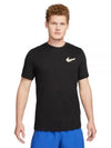 Dri Fit Fitness Short Sleeve T-shirt Black - NIKE - BALAAN 2