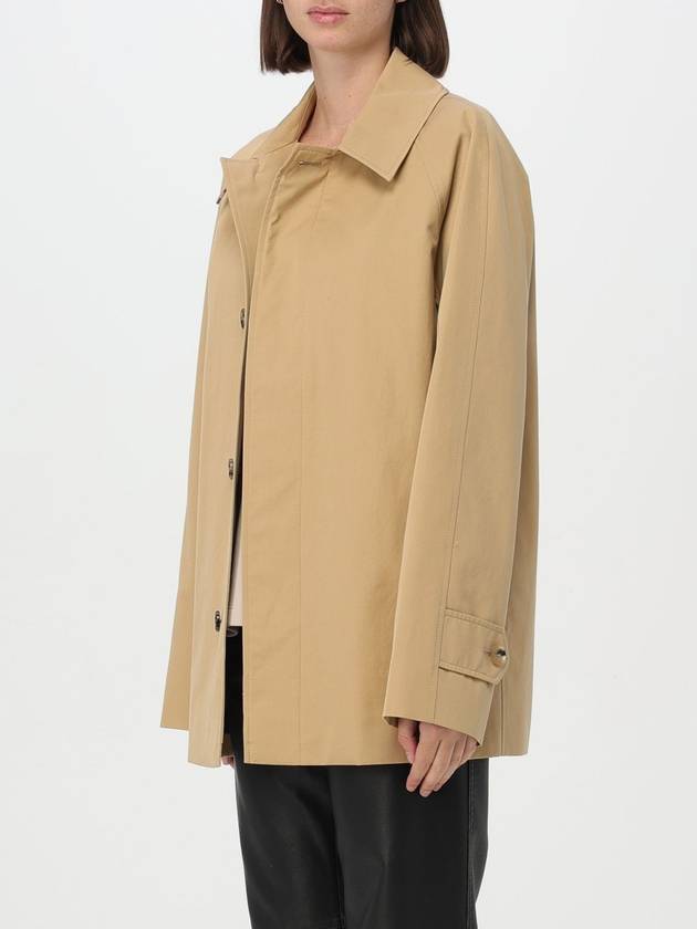 Gabardine Short Single Coat Flax - BURBERRY - BALAAN 4