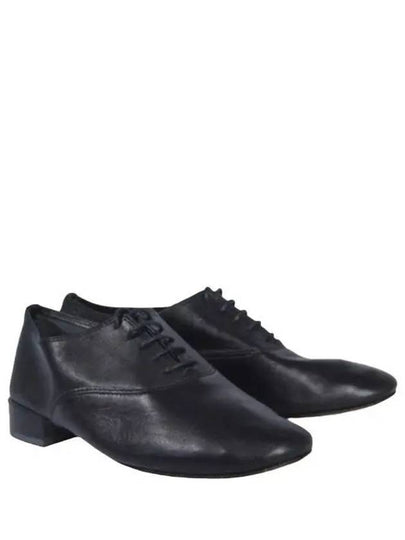 Women's Zizi Matte Leather Oxford Black - REPETTO - BALAAN 2