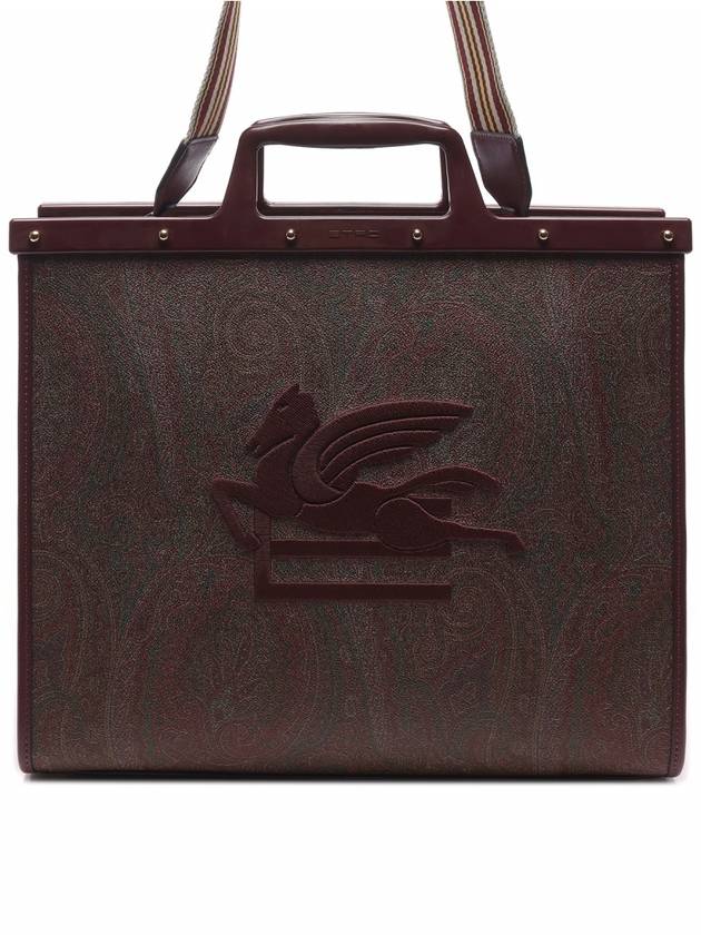 Pegasus Tote Bag Brown - ETRO - BALAAN 3