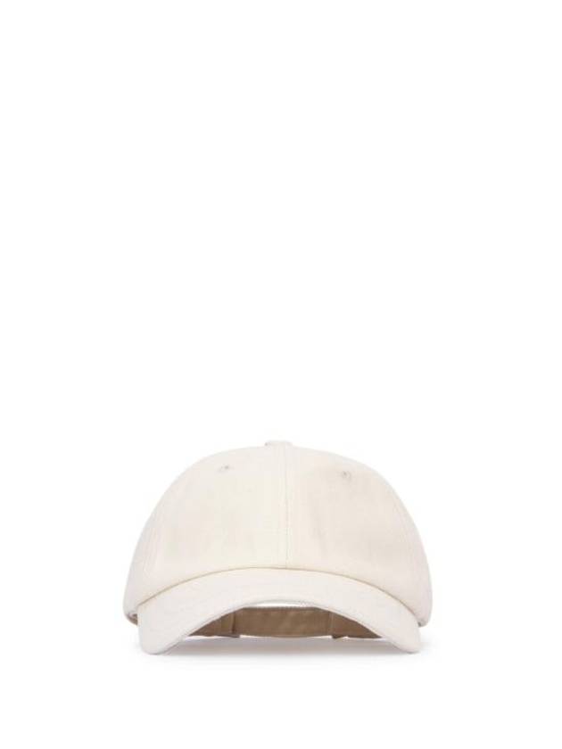 La Casquette Embroidered Logo Signature Ball Cap White - JACQUEMUS - BALAAN 2