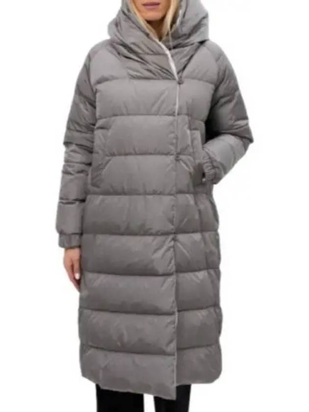 Sveba Reversible Hooded Padding Grey - MAX MARA - BALAAN 2