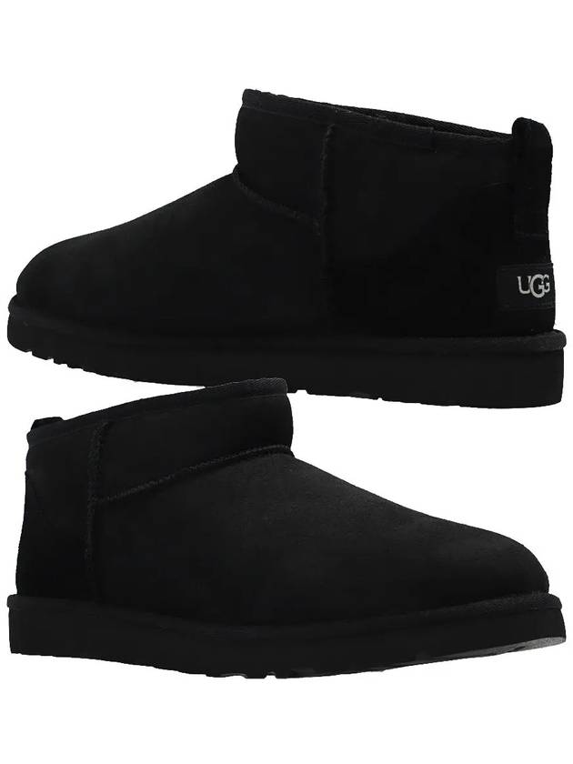 Men's Classic Ultra Mini Ankle Boots Black - UGG - BALAAN 2