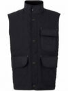 Diamond Quilted Thermoregulated Vest Black - BURBERRY - BALAAN 2