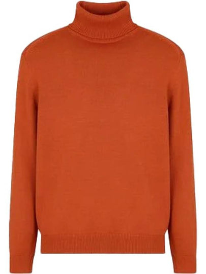 AVS Wool Blend Turtleneck Orange - ARMANI EXCHANGE - BALAAN 2