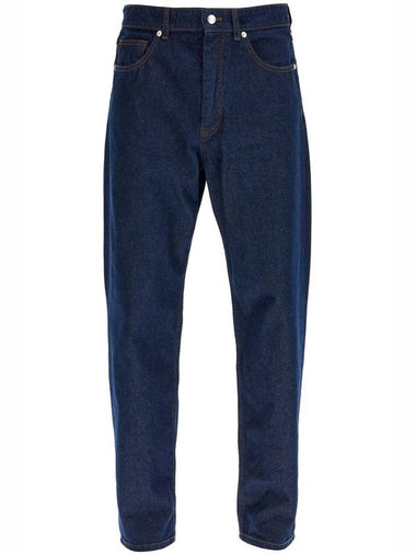 lightweight denim straight leg jeans - MAISON KITSUNE - BALAAN 1