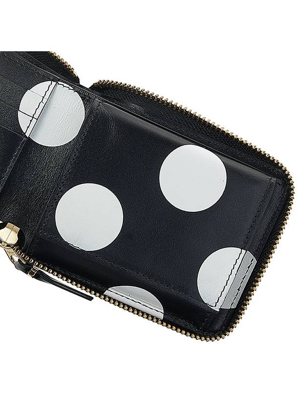 Pick up round dot half wallet SA7100GP POLKA DOT PRINT - COMME DES GARCONS - BALAAN 8