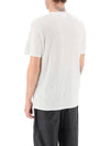 Karman Logo Short Sleeve T-Shirt White - ISABEL MARANT - BALAAN 4