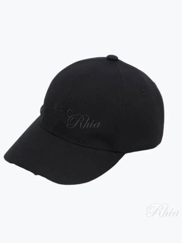 Charlie Logo Ball Cap Black - A.P.C. - BALAAN 2