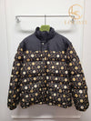 Used luxury goods Lewis It 48 Black Scott printing down padded jumper - GUCCI - BALAAN 1