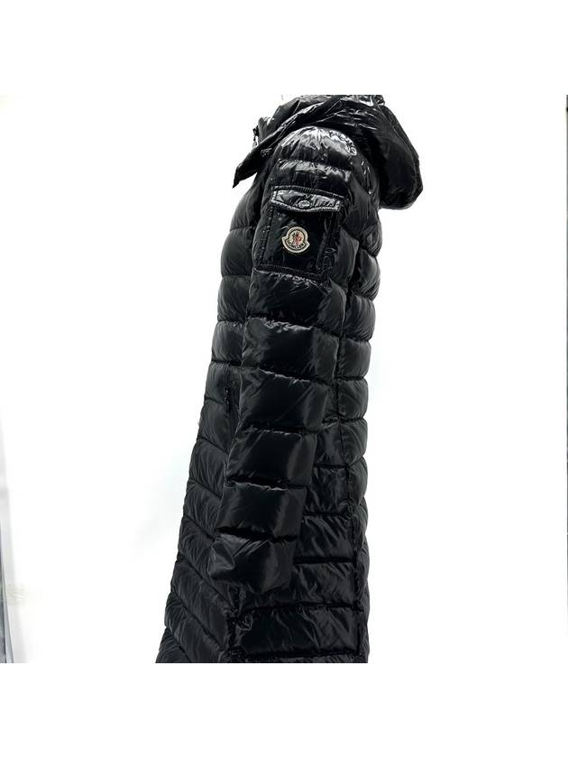 Mocha Women s Glossy Long Padded Jumper - MONCLER - BALAAN 4