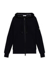 Born to Protect Zip Up Hoodie Black - MONCLER - BALAAN 1