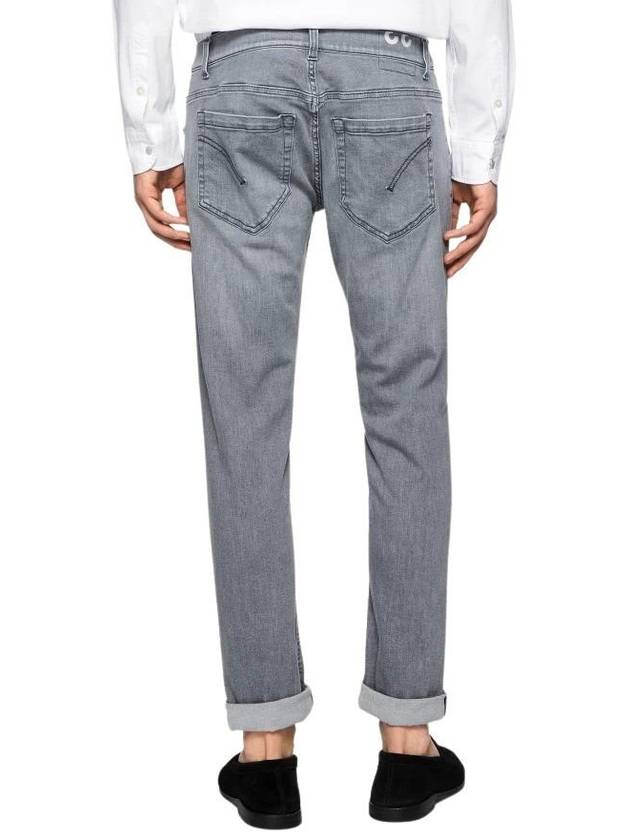 Men's Pantalone George 5 Tasche Jeans DENIM GRIGIO - DONDUP - BALAAN 4