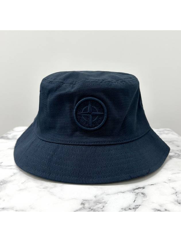 24Ss Kids Stone Island Hat Cap Stone Island 801690365 V0020 Blue Blue - STONE ISLAND - BALAAN 3