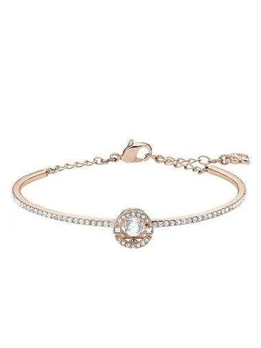 Una Bangle Crystal Bracelet Rose Gold - SWAROVSKI - BALAAN 1