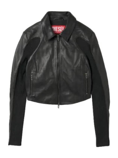 totem jacket black - DIESEL - BALAAN 1