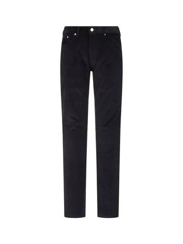 PS Tapered Easy Corduroy Jeans Black 270039 - PAUL SMITH - BALAAN 1