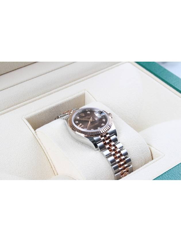 Dayjust 28 Choco Board Combi 10P Star Diamond 24 Years - ROLEX - BALAAN 4