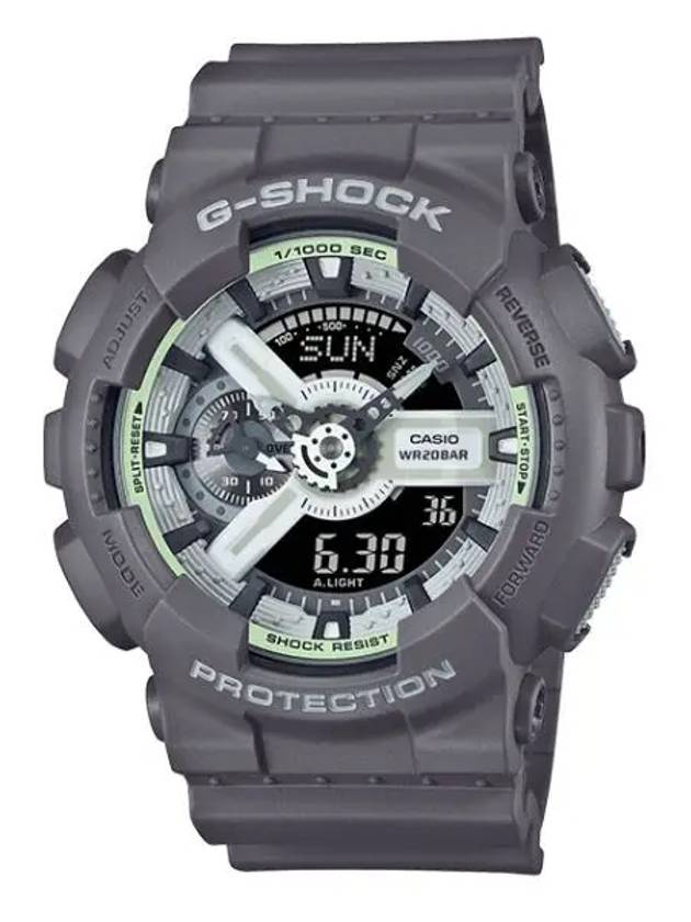 Big Face Digital Men s Urethane Watch GA 110HD 8A - G-SHOCK - BALAAN 1