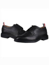 Men's Classic Long Wing Brogue Lace Up Brogue Shoes Black - THOM BROWNE - BALAAN 3