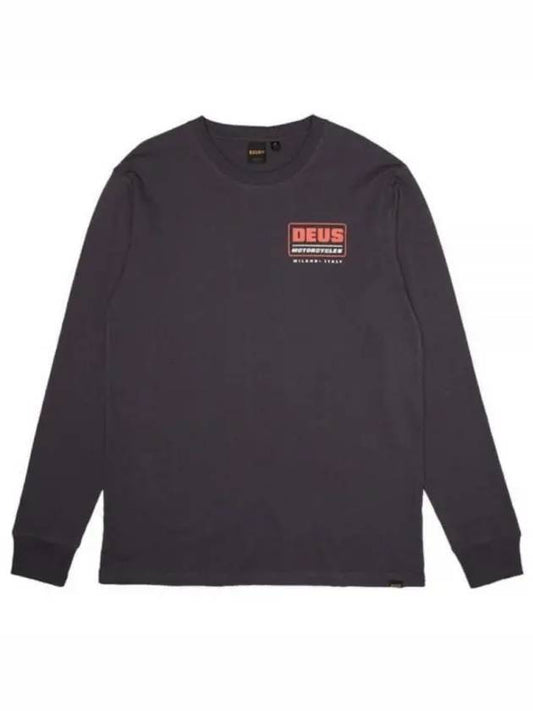 DEUS Impact Long Sleeve Tee DMW221154 SHBLK - DEUS EX MACHINA - BALAAN 1