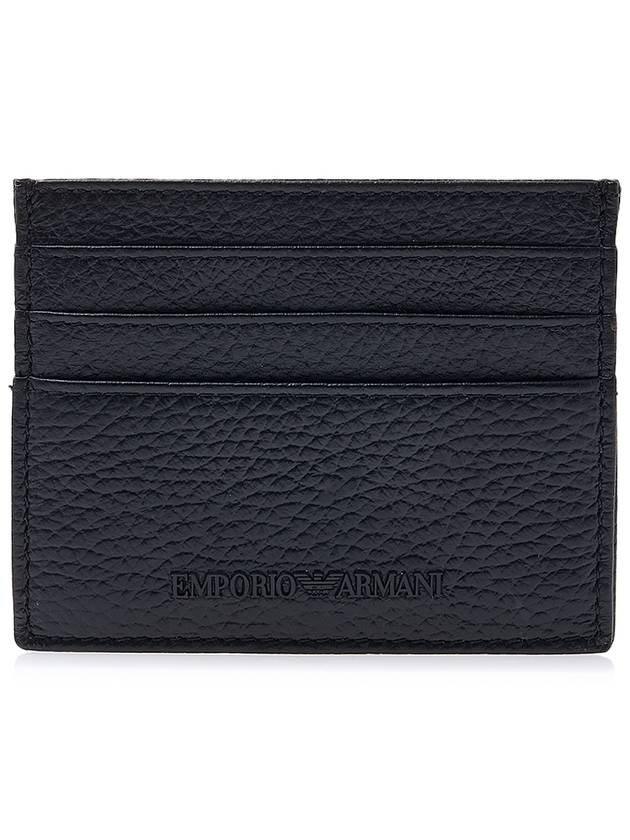 Logo Credit Card Wallet Black - EMPORIO ARMANI - BALAAN 2