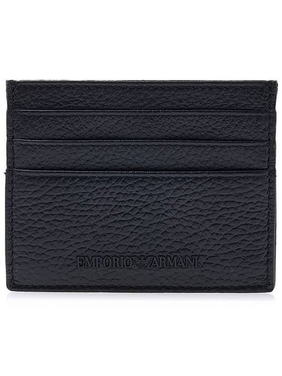 Logo Credit Card Wallet Black - EMPORIO ARMANI - BALAAN 2