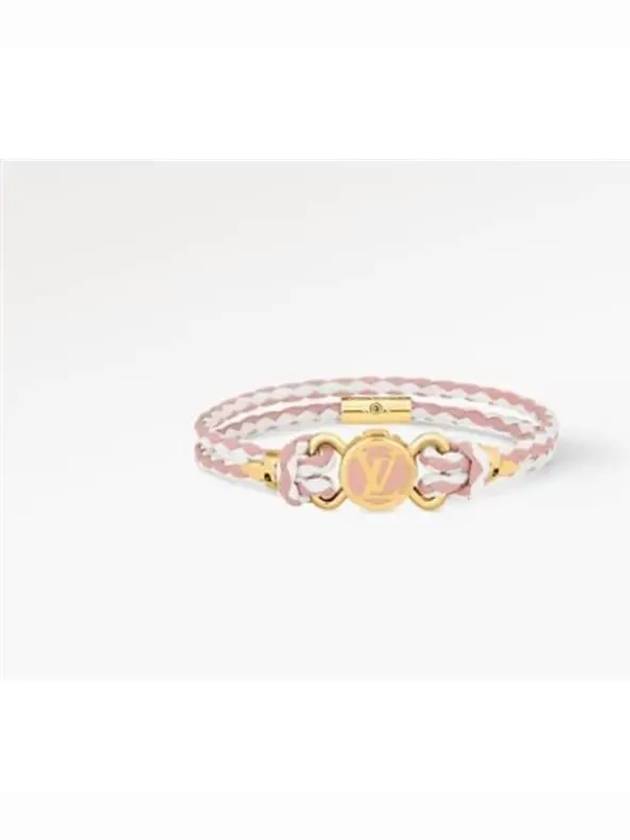 LV Click It Bracelet Rose Ballerine Pink White - LOUIS VUITTON - BALAAN 3