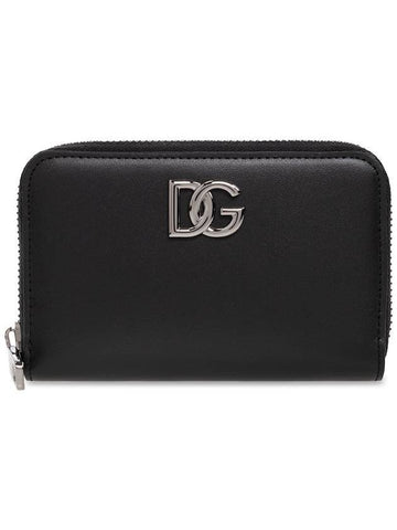 DG logo zipper halfwallet - DOLCE&GABBANA - BALAAN 1