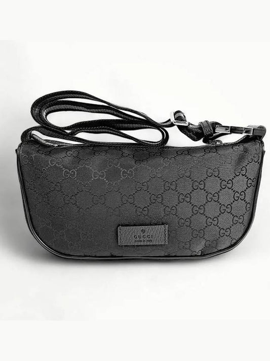 GG Fabric Waist Bag Black - GUCCI - BALAAN 2