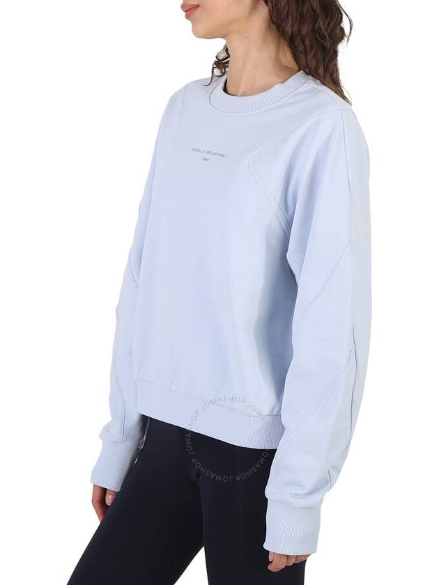 Stella McCartney Ladies Logo Print Cotton Sweatshirt, Brand Size 42 (US Size 8) - STELLA MCCARTNEY - BALAAN 2