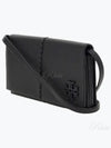 McGraw Leather Cross Bag Black - TORY BURCH - BALAAN 2