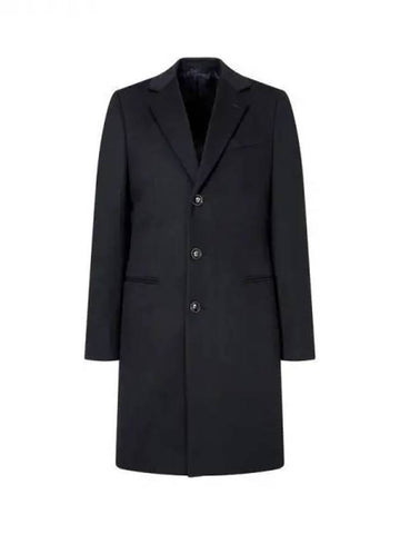 Men s Wool Cashmere Single Coat Black 271801 - GIORGIO ARMANI - BALAAN 1