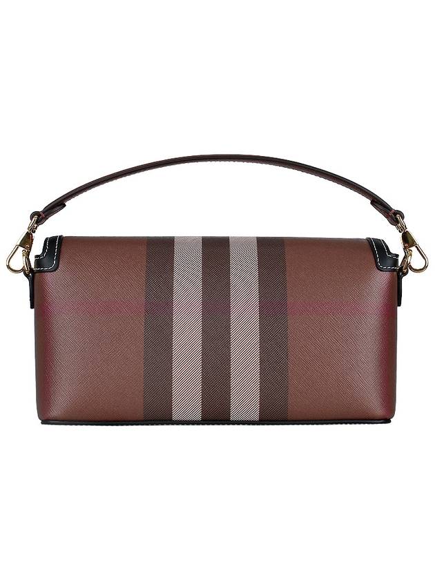 Note Leather Cross Bag Brown - BURBERRY - BALAAN 6