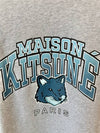 Maison Kitsune Sweatshirt LM00305KM0001 Light Gray Melange S M L XL - MAISON KITSUNE - BALAAN 2