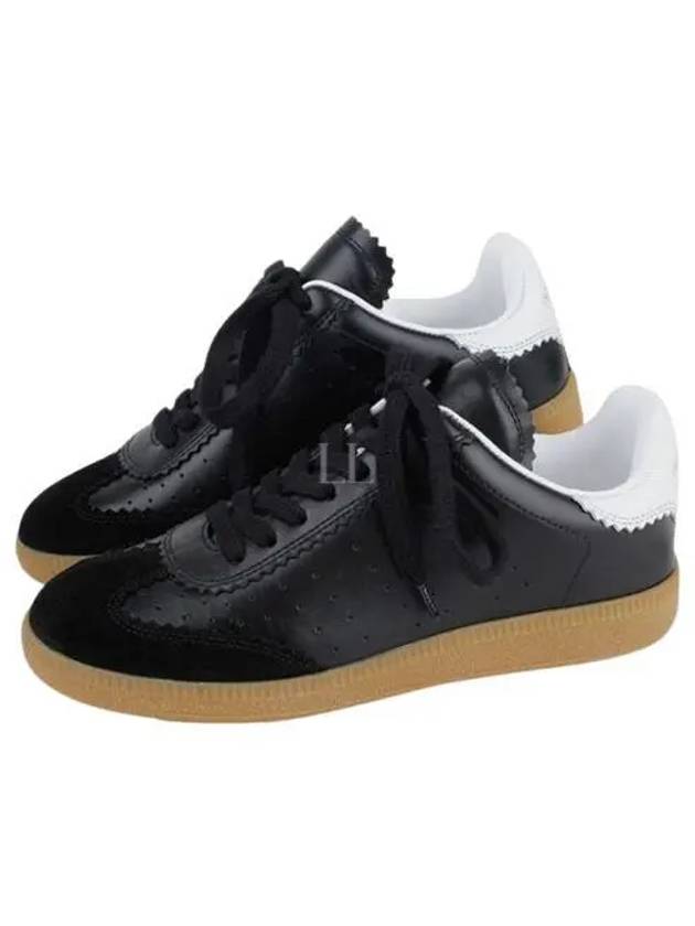 Bryce Logo Tab Low Top Sneakers Black - ISABEL MARANT - BALAAN 2