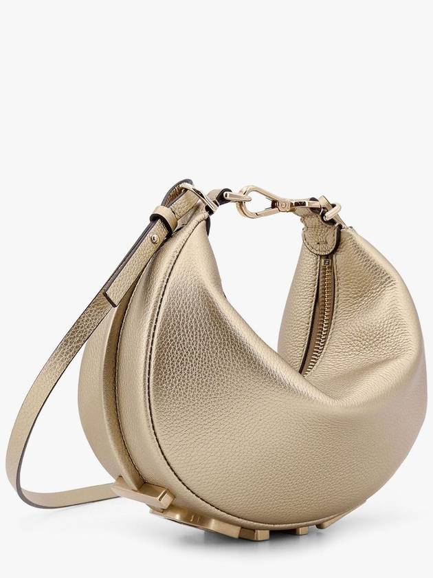 Fendigraphy Mini Shoulder Bag Gold - FENDI - BALAAN 4