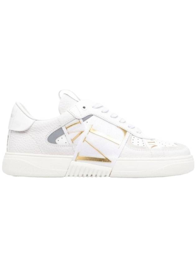 VL7N Band Calfskin Low Top Sneakers White - VALENTINO - BALAAN 1