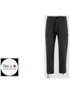 Pantalone Pocket Cargo Straight Pants Black - TEN C - BALAAN 3