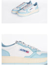 Women's Medalist Bi-Color Low-Top Sneakers Blue - AUTRY - BALAAN 6