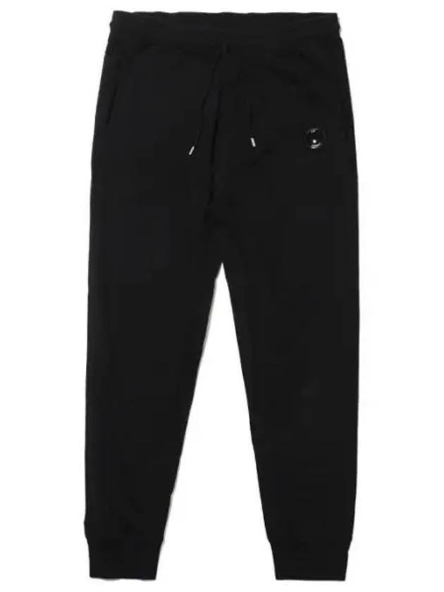 Light Fleece Occilieri Track Pants Black - CP COMPANY - BALAAN 1