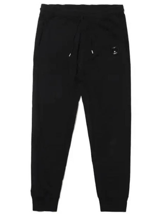 Light Fleece Occilieri Track Pants Black - CP COMPANY - BALAAN.