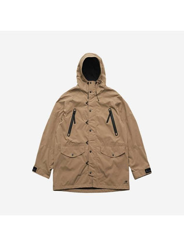 Hooded Gore-Tex Windbreaker Beige - NEW BALANCE - BALAAN 1