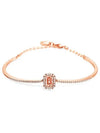 Millenia Octagon Cut Bracelet Rose Gold - SWAROVSKI - BALAAN 2