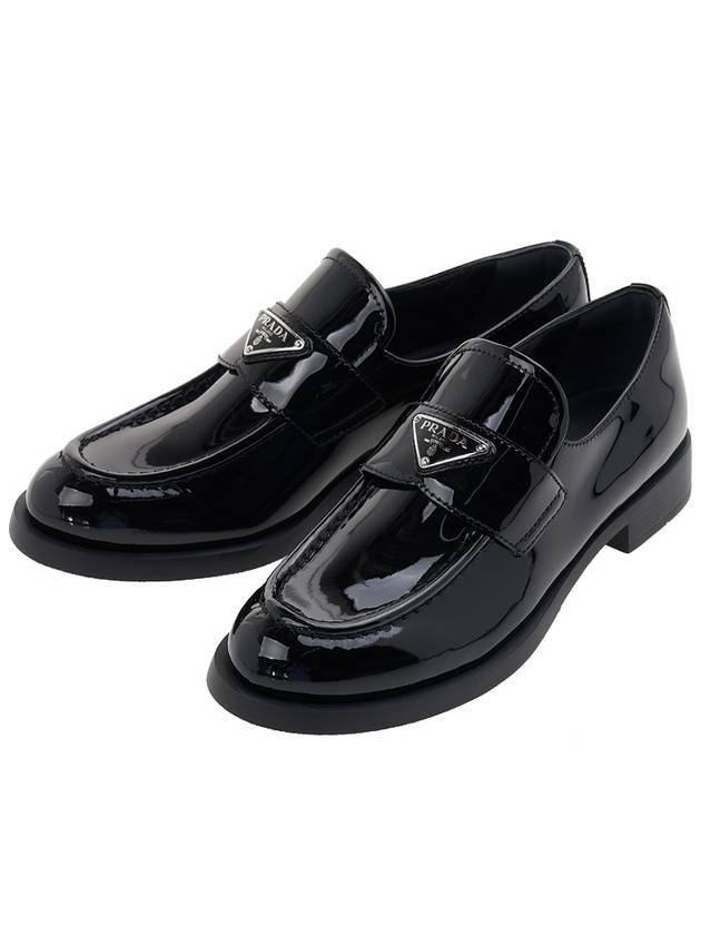 Patent Leather Loafers Black - PRADA - BALAAN 2