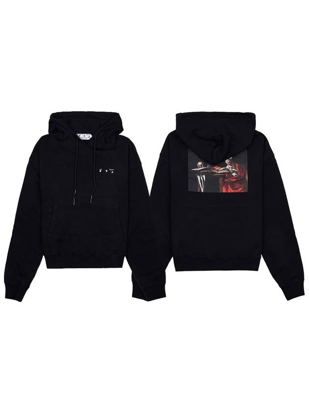 Caravaggio Paint Over Hoodie Black - OFF WHITE - BALAAN 2