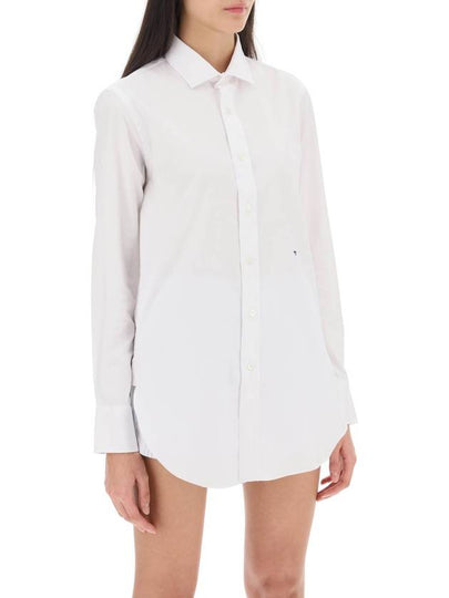 cotton twill shirt - HOMMEGIRLS - BALAAN 2